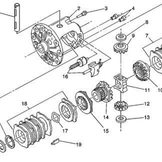 GM G80 Gov Lock Differential Parts